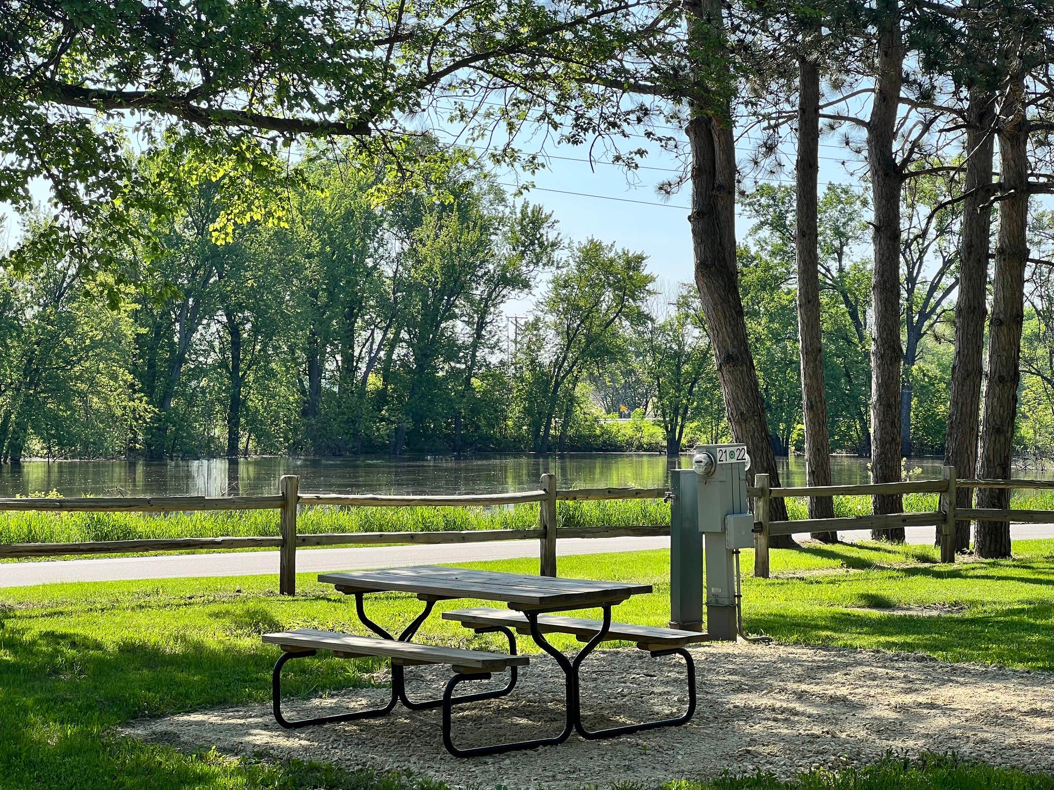 Camper-submitted photo at Lake Road Campground near Trempealeau, WI