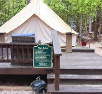 Camper-submitted photo from Gee Haven: Yurt & Cabin