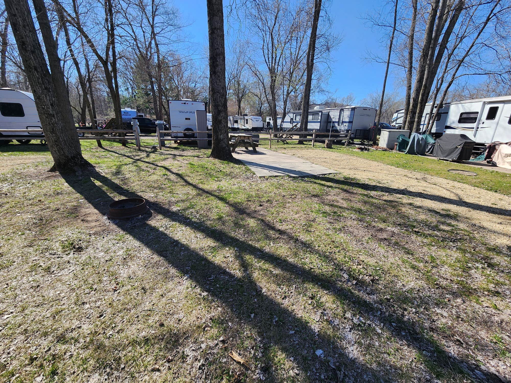 The Dyrt's photo of rv camping at Lake Road Campground near La Crescent, MN