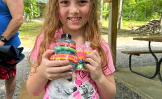 Lisa D.'s photo of camping with pets at Hidden Springs Campground near Cumberland, MD