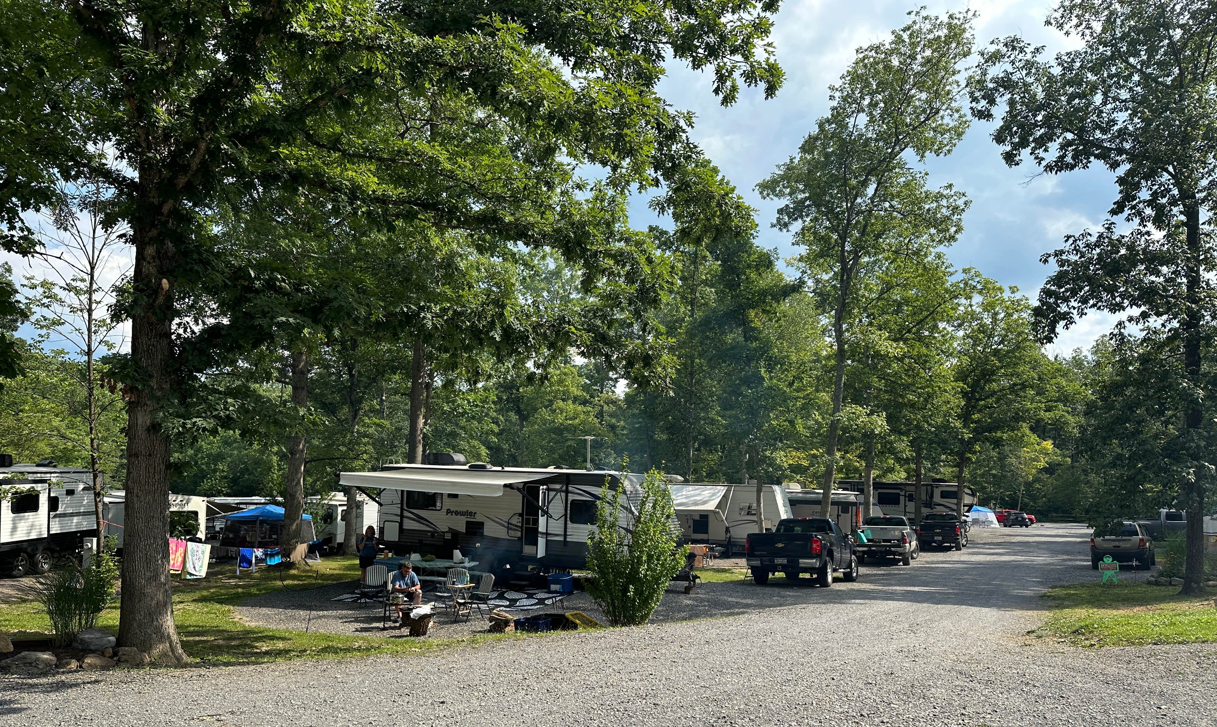 Camper-submitted photo at Hidden Springs Campground near Cumberland, MD