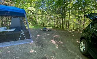 Rhonda H.'s photo of a dispersed camping area at White Mountains Camping on Little Larry Road in Maine