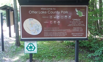 Camping near Split Ridge Campground: Otter Lake County Park, Cornell, Wisconsin