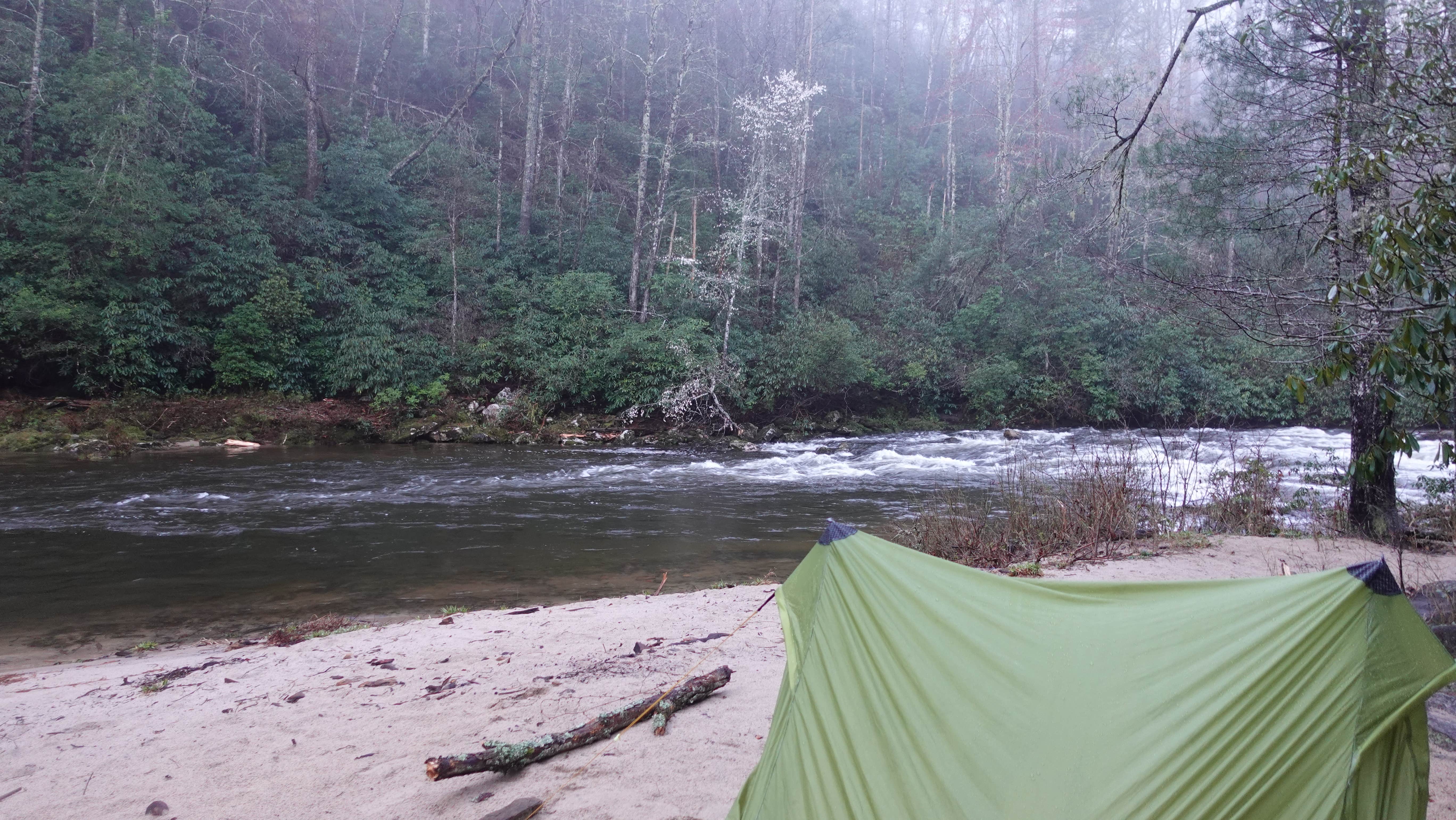 Alex R.'s photo of a dispersed camping area at Sandy Beach Campsite near Glendale, SC
