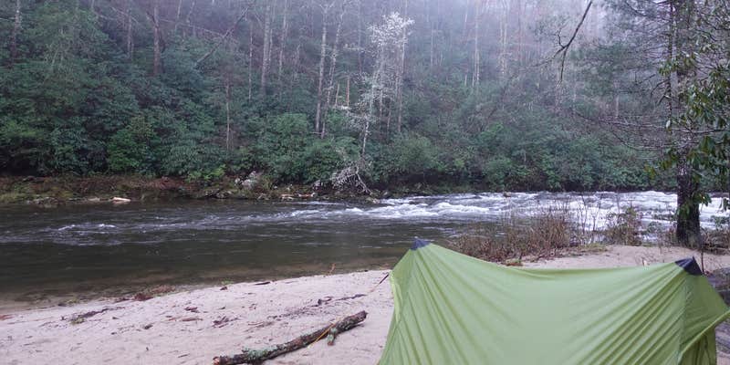 Camper submitted image from Sandy Beach Campsite