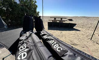 Mike G.'s photo of tent camping at Doheny State Beach Campground near Anaheim, CA