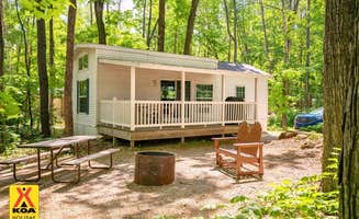 Amelia D.'s photo of a cabin at Door County KOA Holiday near Denmark, WI