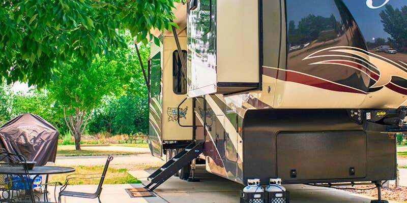 Camper submitted image from Fort Collins Lakeside KOA Holiday