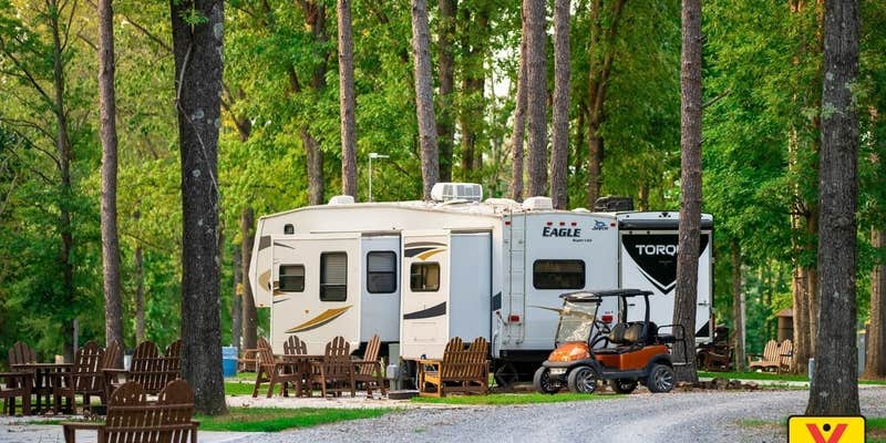 Camper submitted image from Lake Placid/Whiteface Mountain KOA Holiday