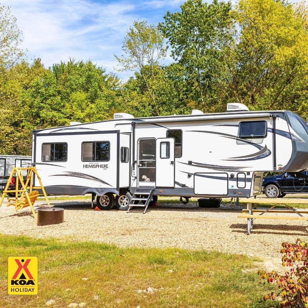 Amelia D.'s photo of rv camping at Sunbury/Columbus North KOA Holiday near Marysville, OH