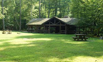 Camping near Corn Creek Camp and Cabins: Backbone Rock Recreation Area Pavilions and Campground, Damascus, Tennessee