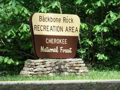 Camper submitted image from Backbone Rock Recreation Area Pavilions and Campground - 2