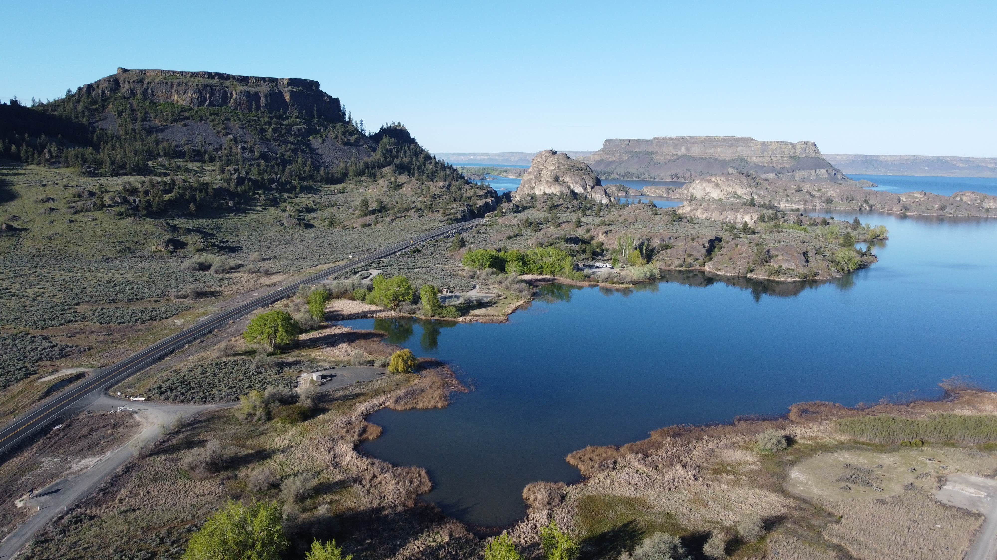 Camper submitted image from Red Rock Shadow Ranch RV Glamp Pad - 1