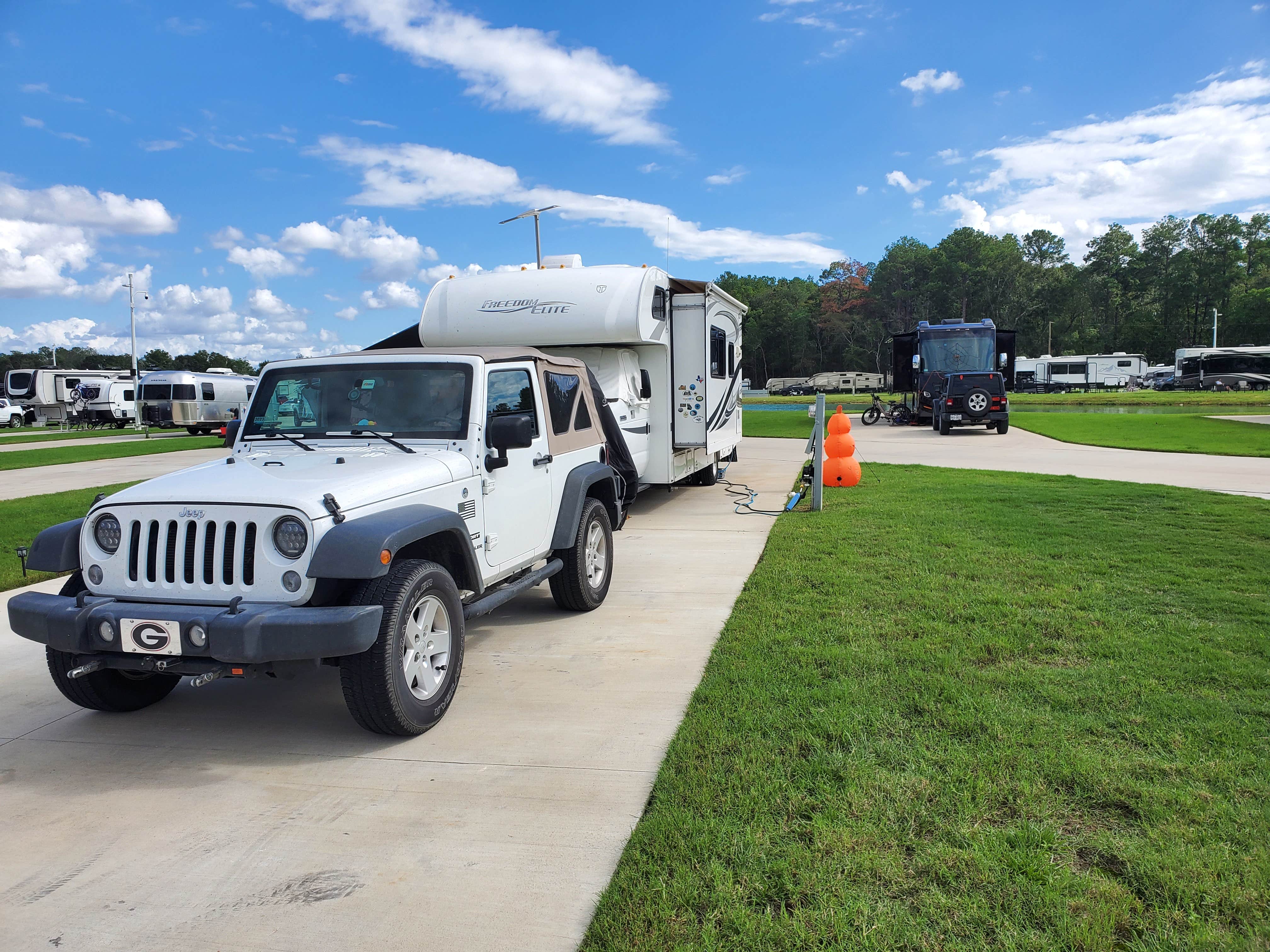 Camper-submitted photo at Dunn Right RV Park near New Caney, TX