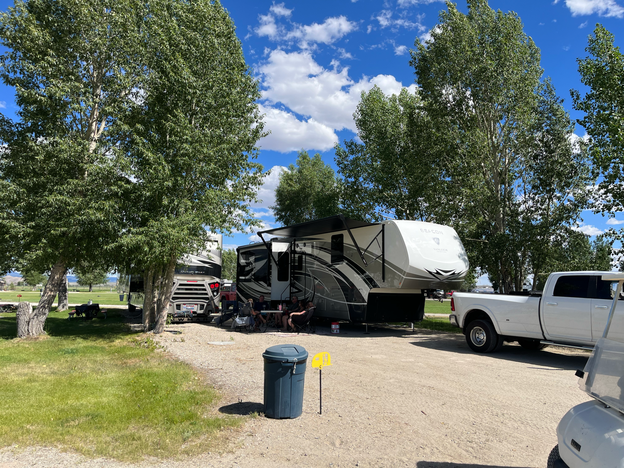 The Dyrt's photo of rv camping at Highline Trail RV Park near Farson, WY