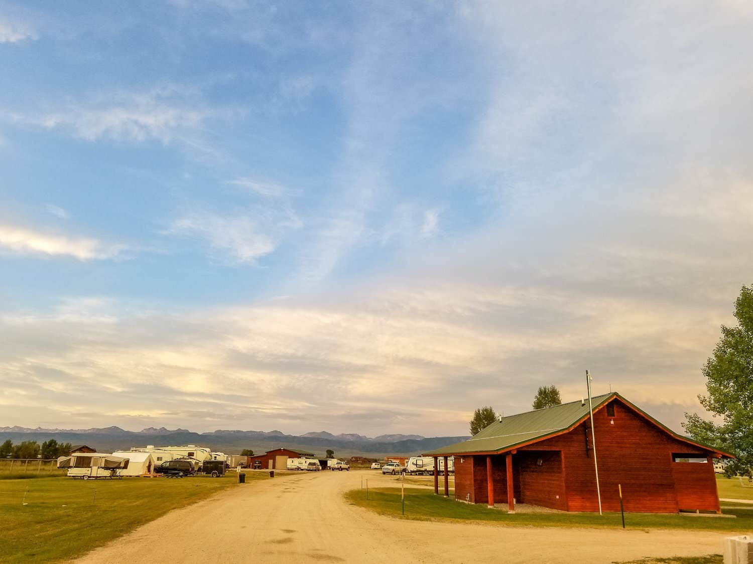 The Dyrt's photo of glamping accommodations at Highline Trail RV Park near Boulder, WY