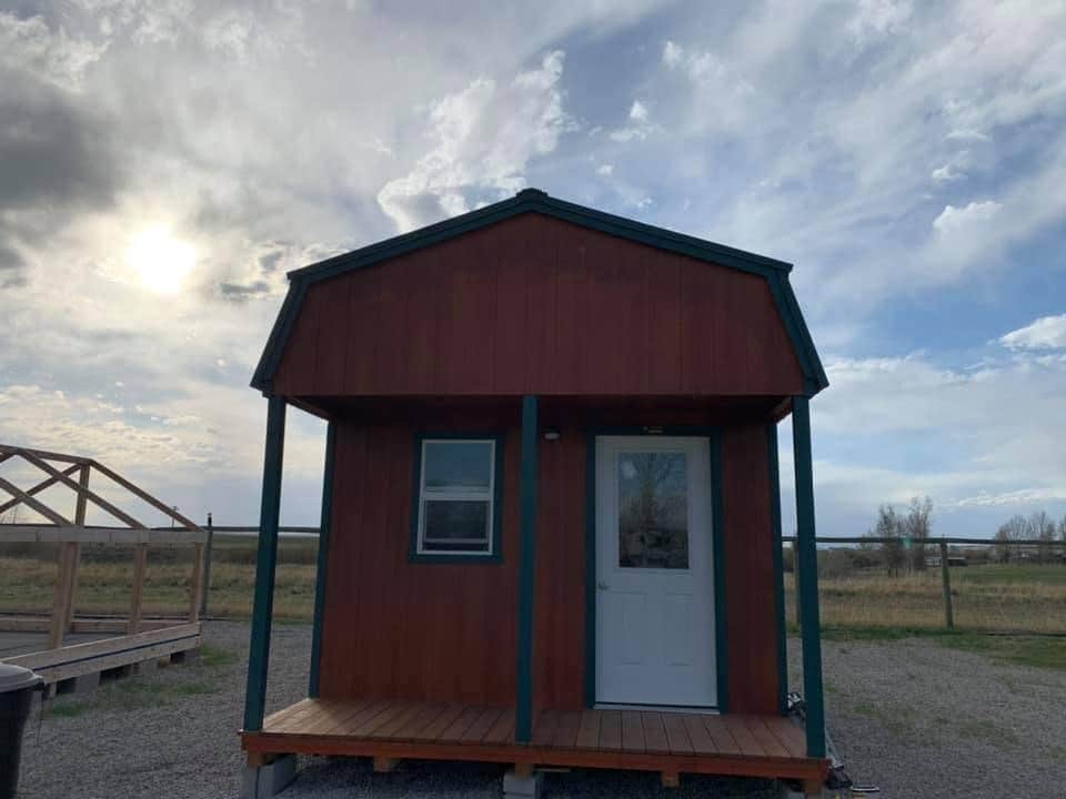 The Dyrt's photo of glamping accommodations at Highline Trail RV Park near Farson, WY