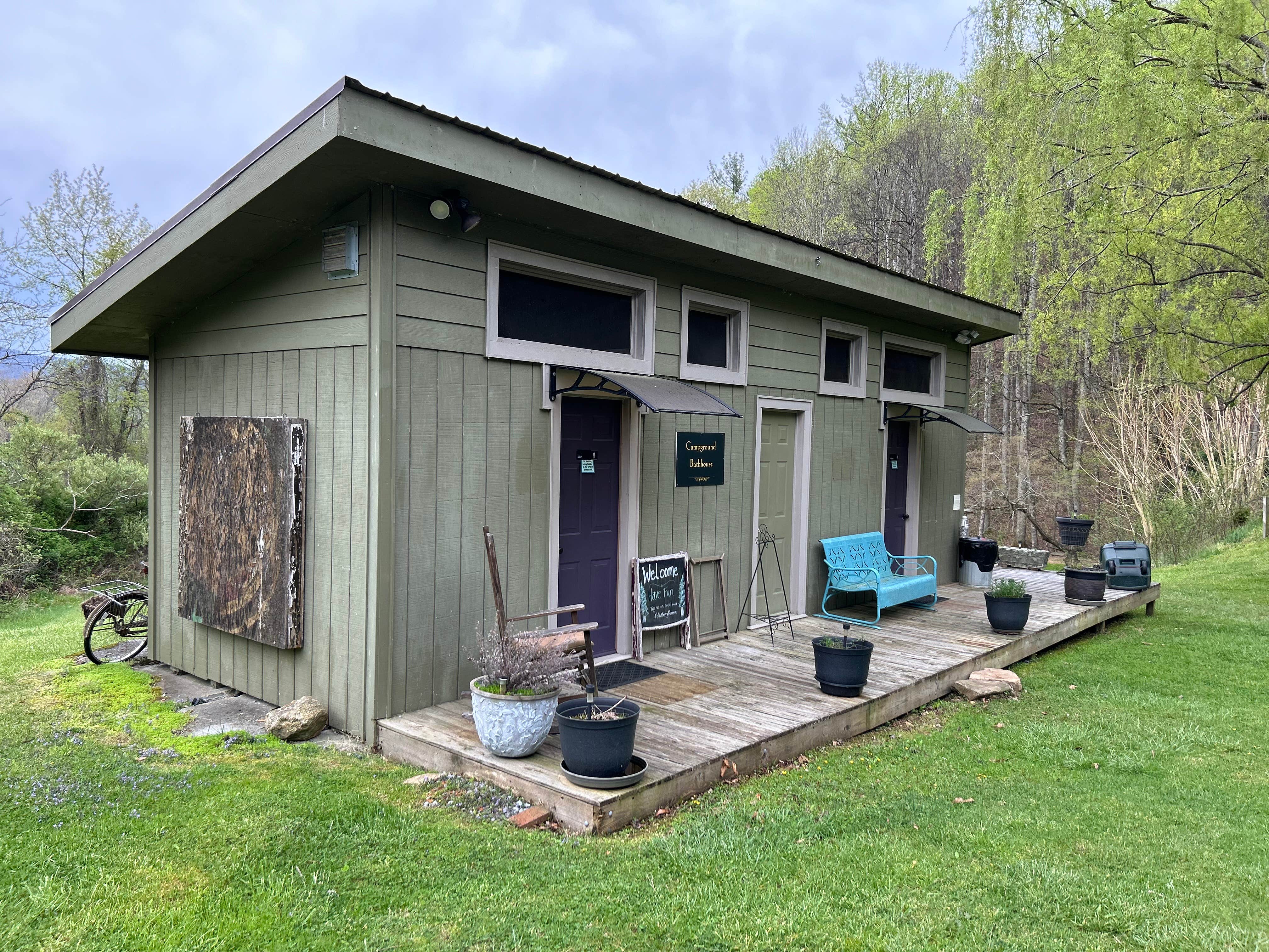 Camper-submitted photo at Blackberry Blossom Farm & Campground near Milligan College, TN