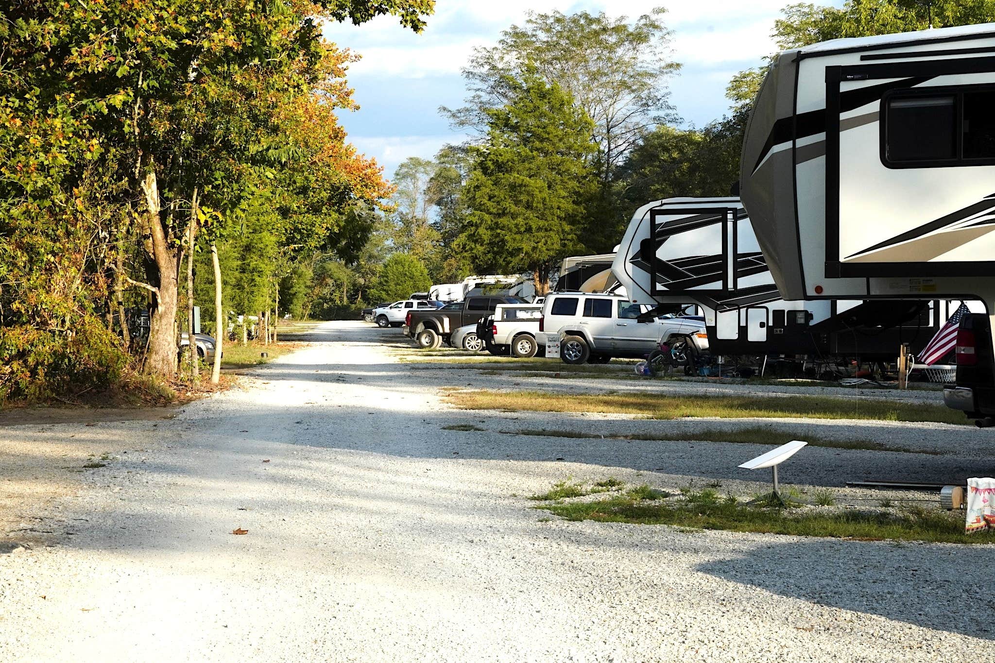 Kevin H.'s photo of rv camping at The Landing at Bear Creek RV Park near West Fork of Mill Creek Lake