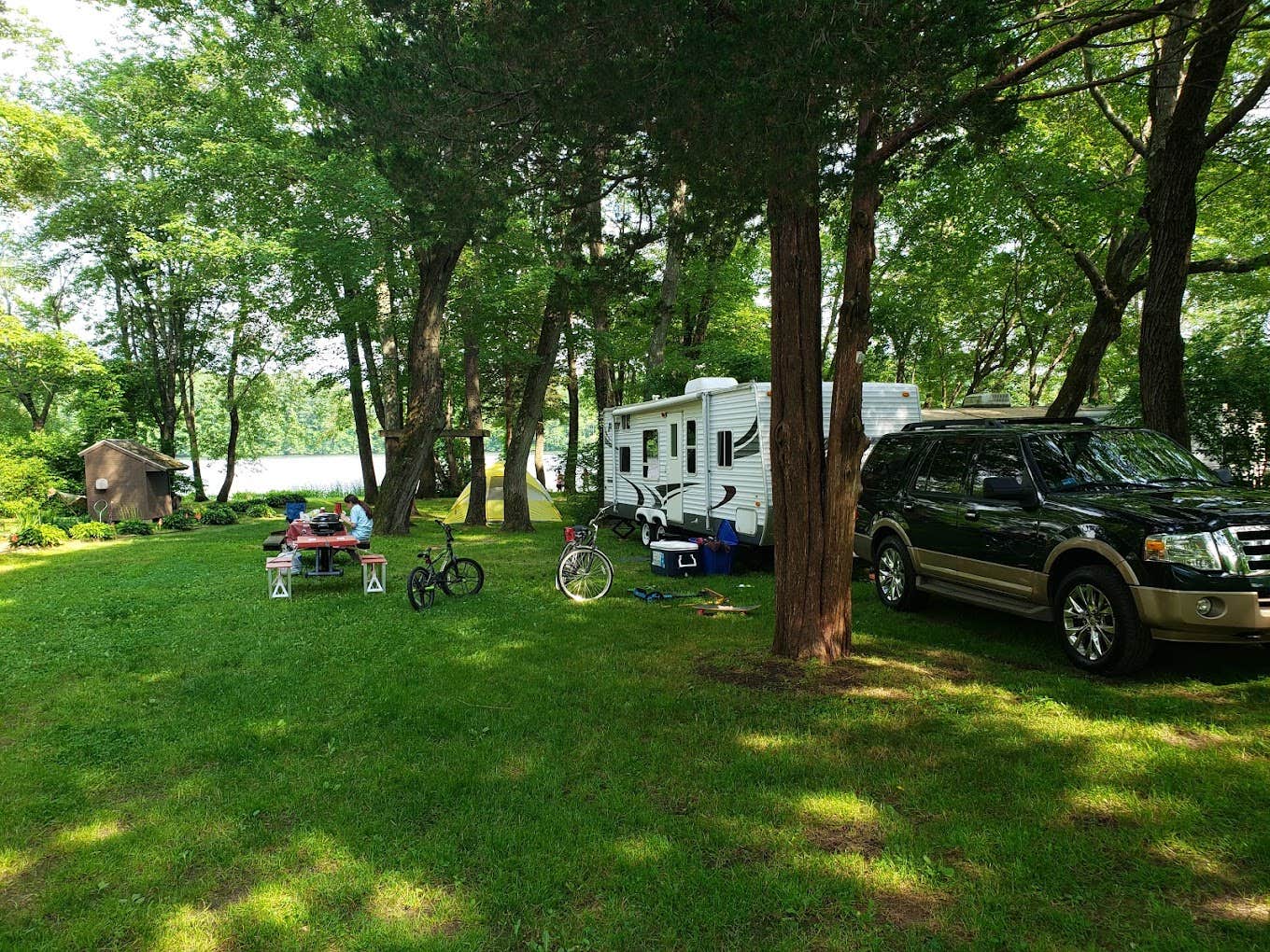 Kevin H.&#x27;s photo of rv camping at Ross Hill RV Park &amp; Campground near West Warwick, RI