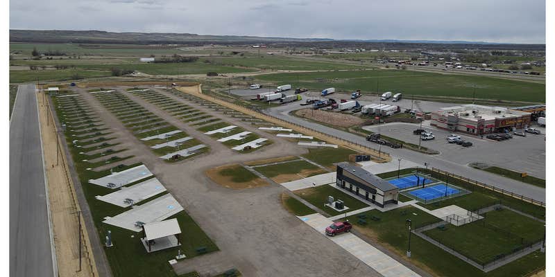 Camper submitted image from Love's RV Stop-Hardin MT 679