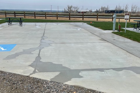 Camper-submitted photo at Love's RV Stop-Hardin MT 679 near Pompeys Pillar, MT