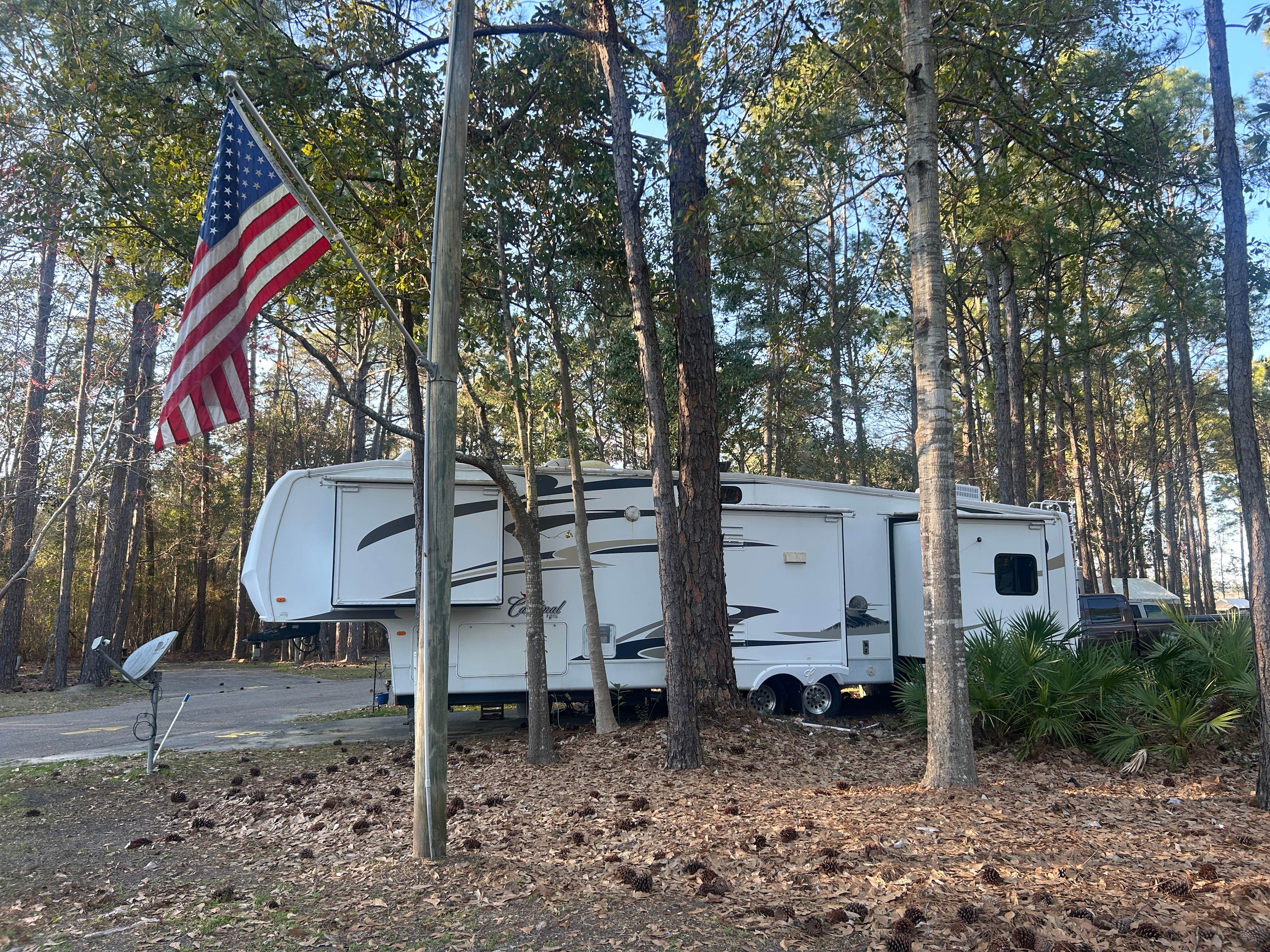 Kevin H.'s photo of rv camping at Peaceful Pines RV Park & Campground near De Soto National Forest