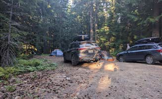 Todd J.'s photo of a dispersed camping area at Oldman Pass Sno-Park near St. Helens, OR