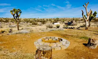 Camping near Luna Glamp Site: Views! 15 min to Joshua Park, Yucca Valley, California