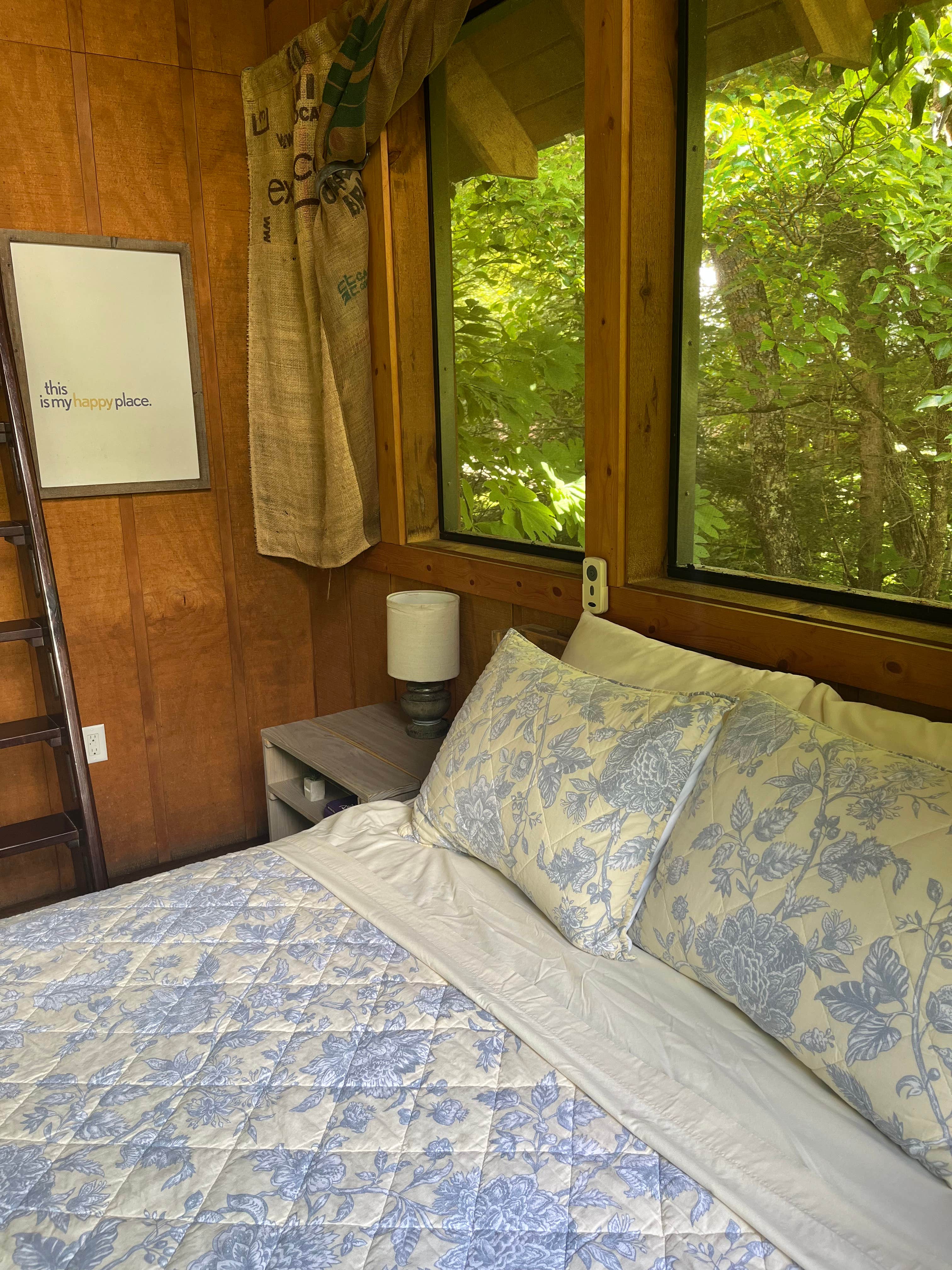 Linzy N.'s photo of glamping accommodations at Camp LeConte Luxury Outdoor Resort near Pigeon Forge, TN