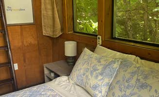 Linzy N.'s photo of glamping accommodations at Camp LeConte Luxury Outdoor Resort near Gatlinburg, TN