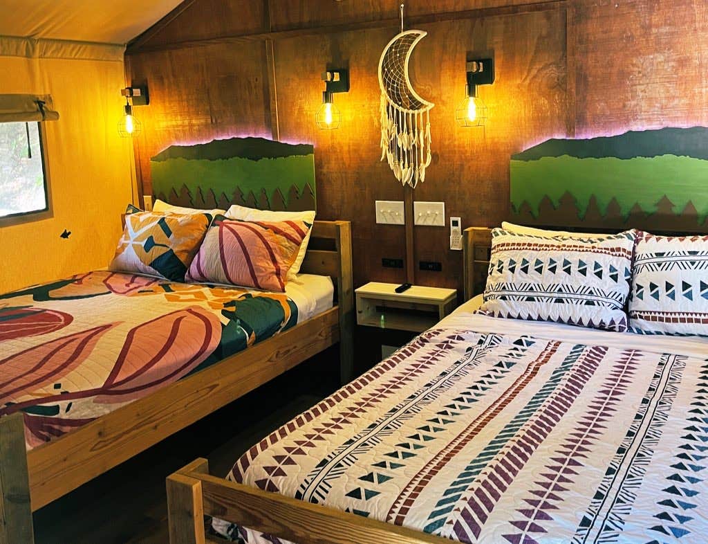 Linzy N.'s photo of glamping accommodations at Camp LeConte Luxury Outdoor Resort near Sevierville, TN