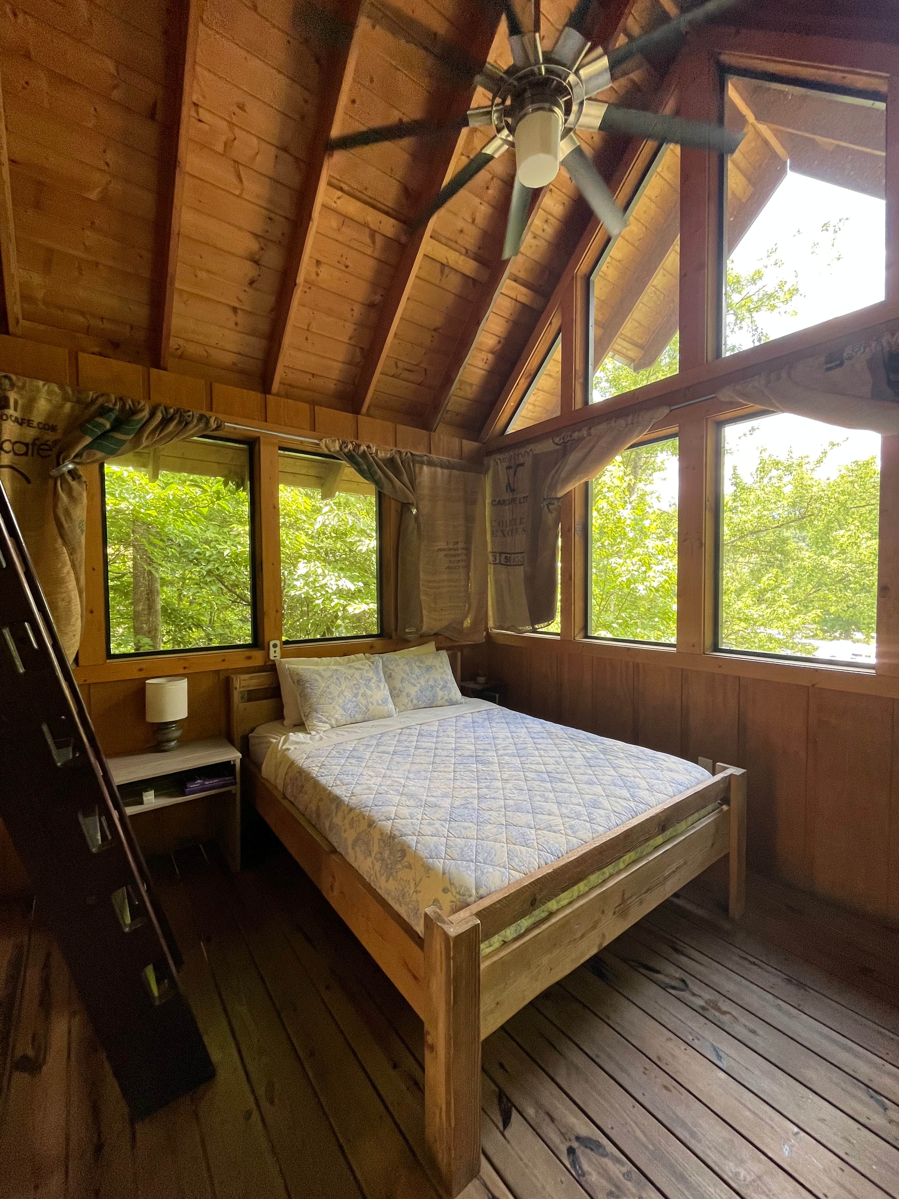 Linzy N.'s photo of glamping accommodations at Camp LeConte Luxury Outdoor Resort near Corryton, TN