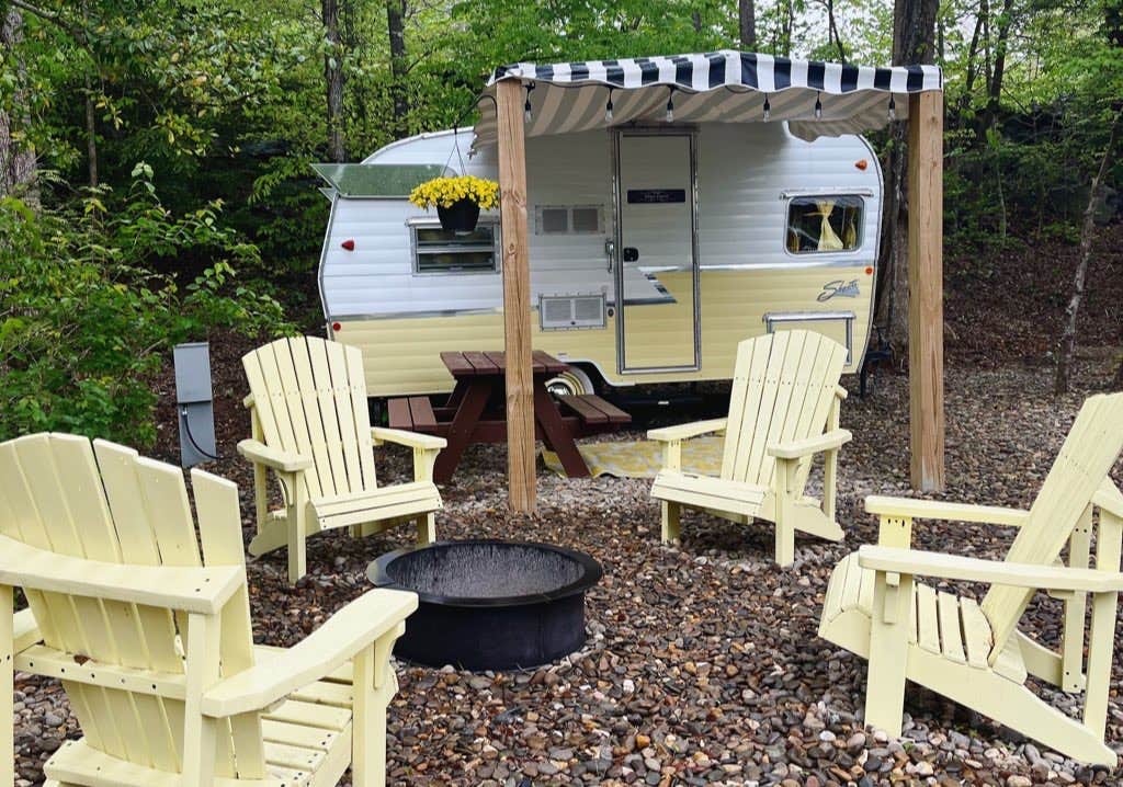 Linzy N.'s photo at Camp LeConte Luxury Outdoor Resort near Great Smoky Mountains National Park