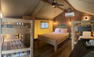 Linzy N.'s photo of glamping accommodations at Camp LeConte Luxury Outdoor Resort near Gatlinburg, TN