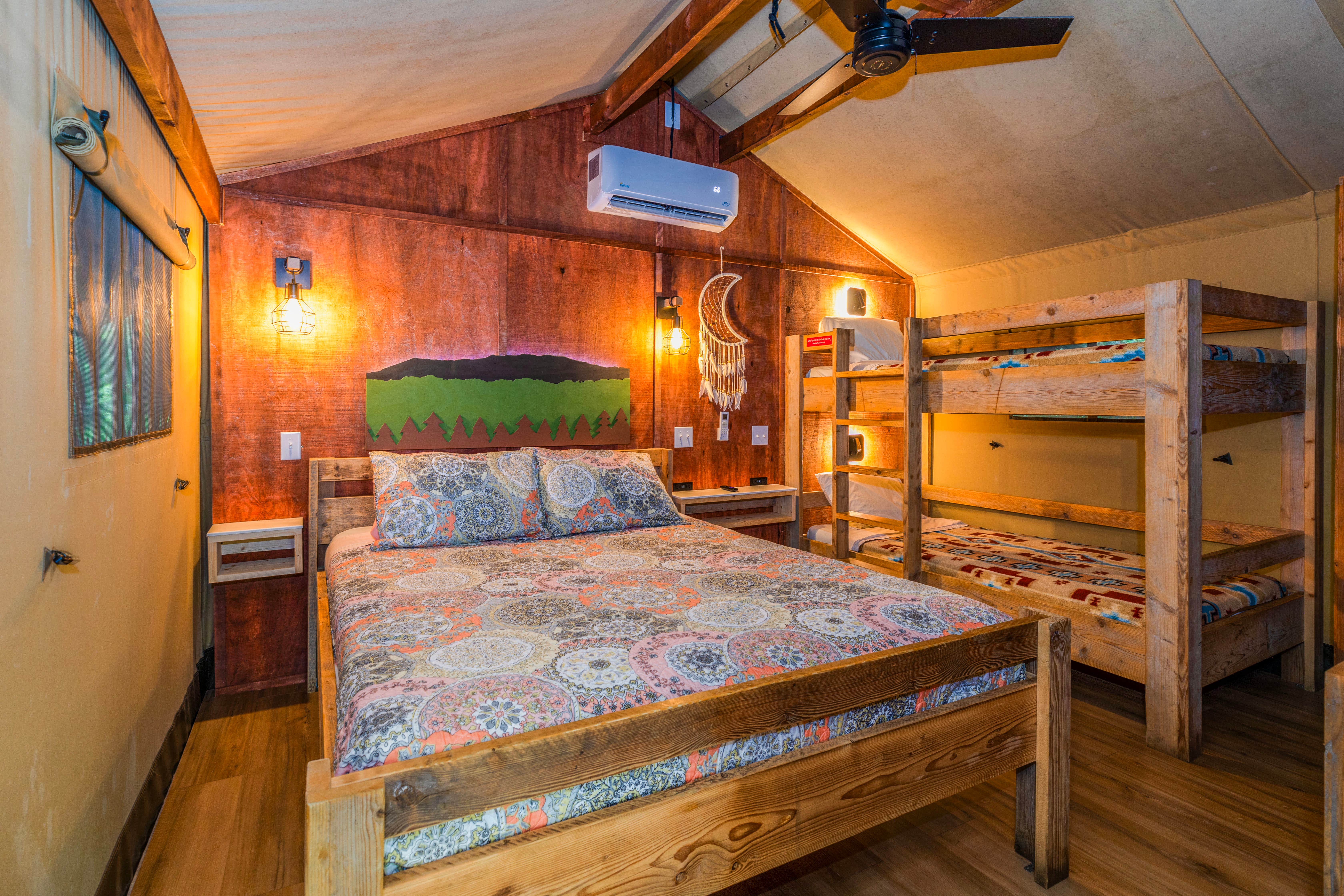 Linzy N.'s photo of glamping accommodations at Camp LeConte Luxury Outdoor Resort near Knoxville, TN