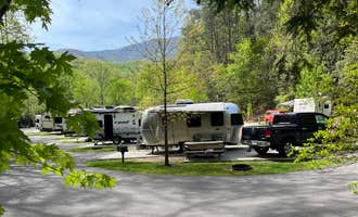 Camping near Twin Creek RV Resort: Camp LeConte Luxury Outdoor Resort, Gatlinburg, Tennessee