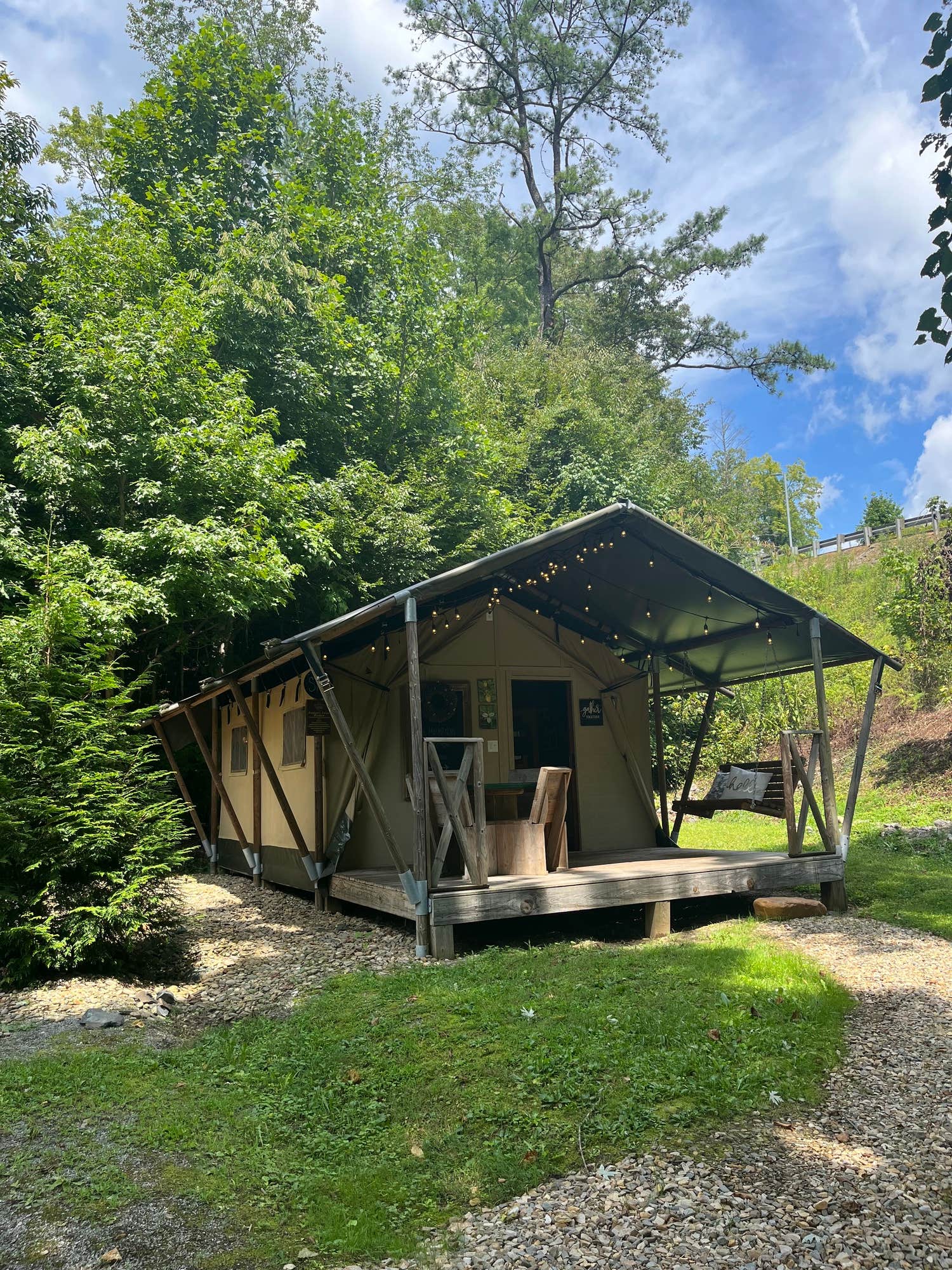 The Dyrt's photo of glamping accommodations at Camp LeConte Luxury Outdoor Resort near Hartford, TN