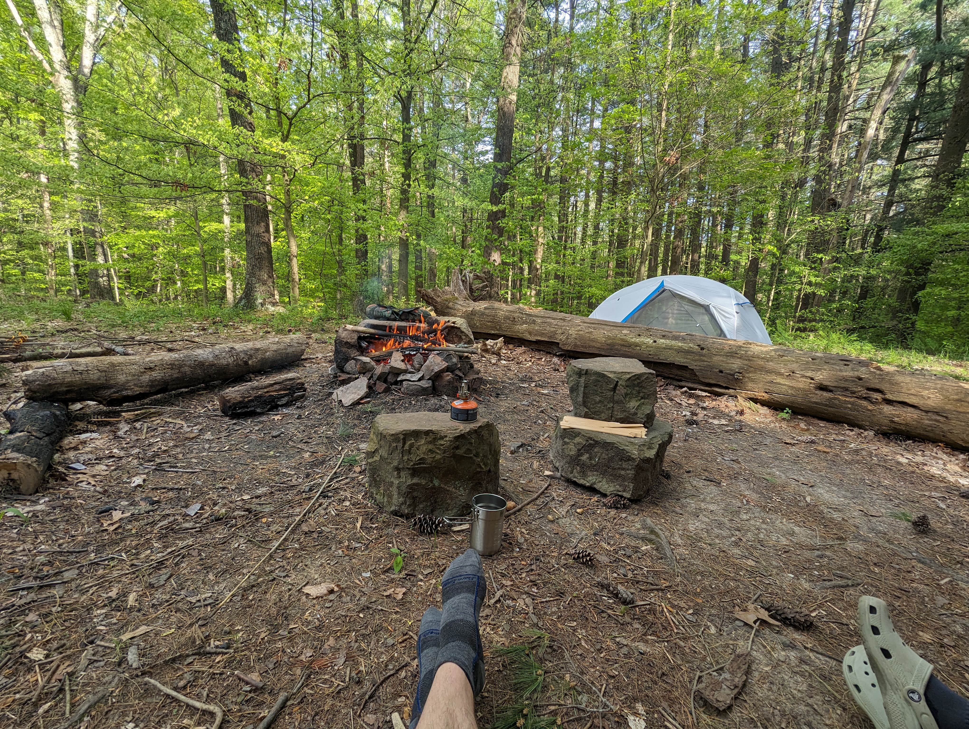 Camper-submitted photo at Peninsula Trail near Avon, IN