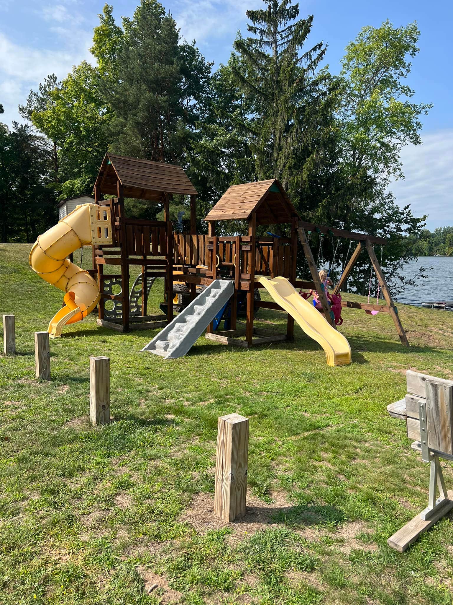 Camping near Myron County Park: Poskin Lake Resort, Rice Lake, Wisconsin