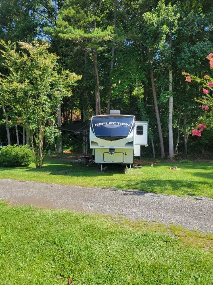 Lynn Z.'s photo of rv camping at Persimmon Creek RV Park in Murphy NC near Etowah, TN