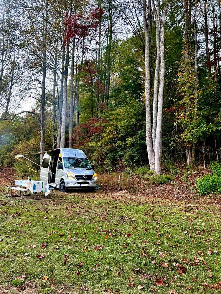 Lynn Z.'s photo of rv camping at Persimmon Creek RV Park in Murphy NC near Tusquitee National Forest