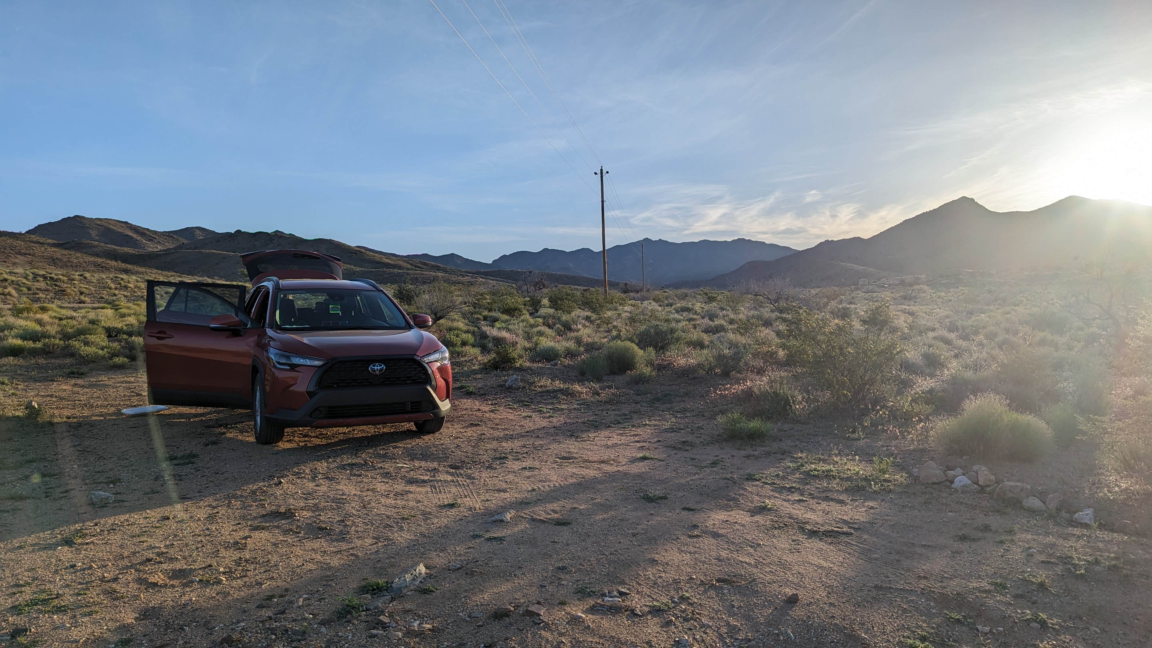 Camper-submitted photo at W Big Wash Road Dispersed near Kingman, AZ