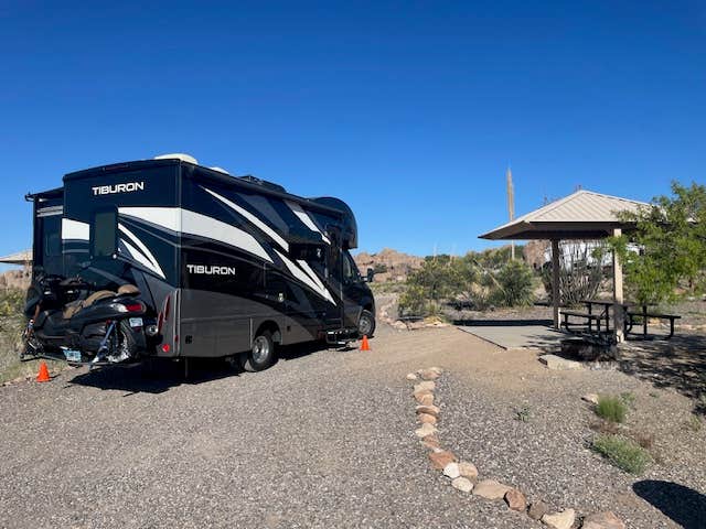Lumpie C.'s photo of rv camping at City of Rocks near Park Valley, UT