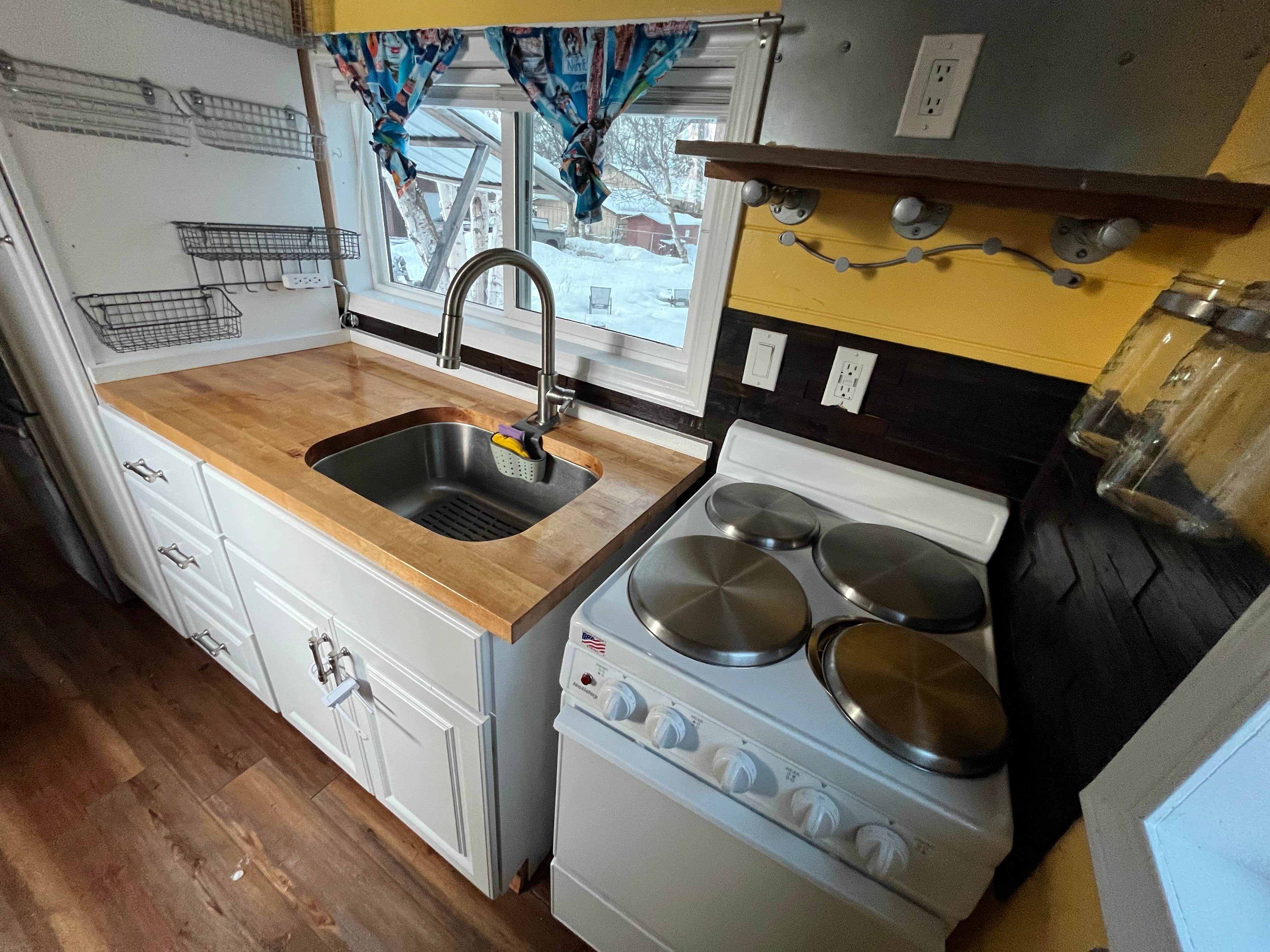 Camper-submitted photo at Mid Town Tiny Home! near Elmendorf Air Force Base, AK