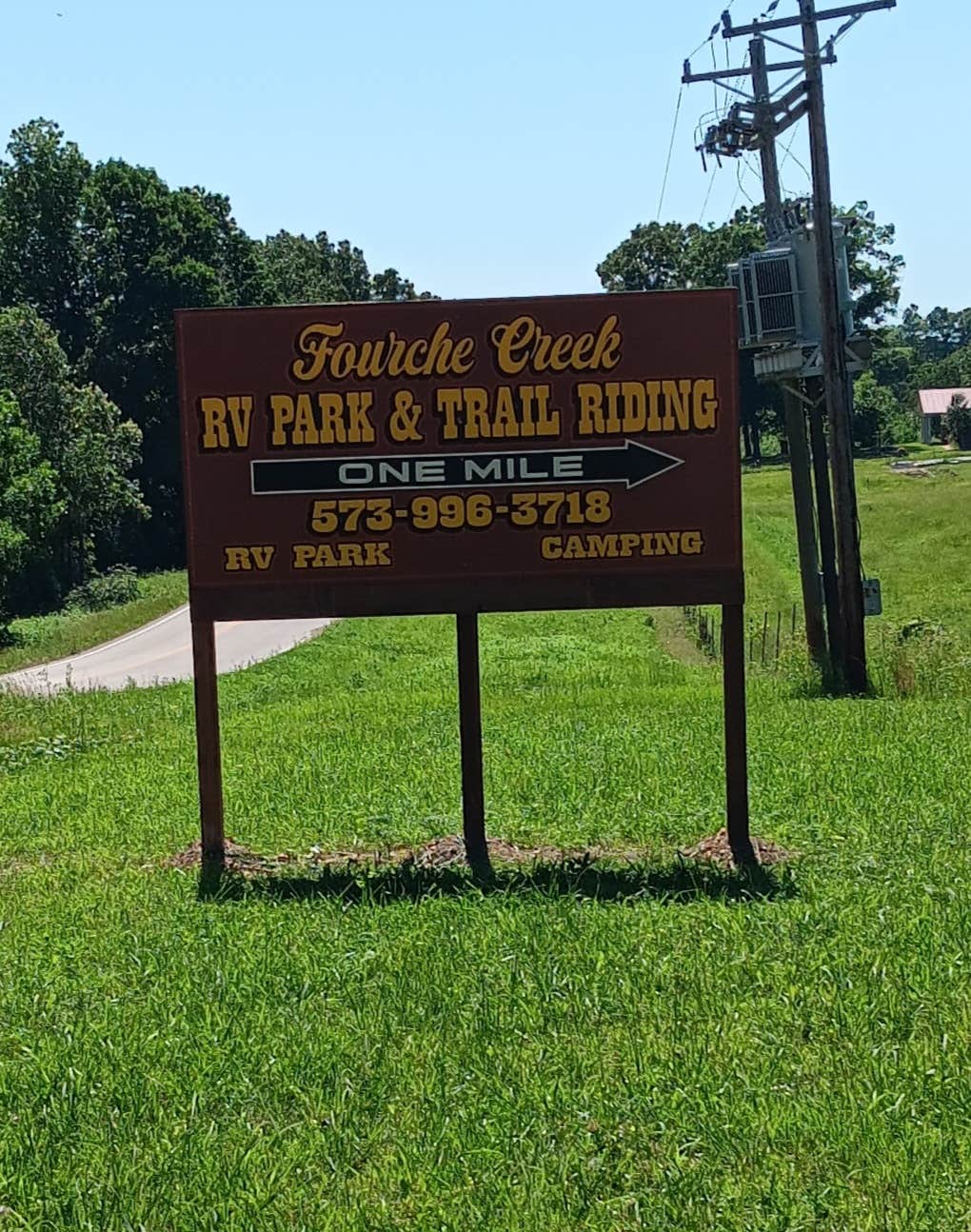 Camper-submitted photo at Fourche Creek Rv Park and Riding Trails near Ellington, MO