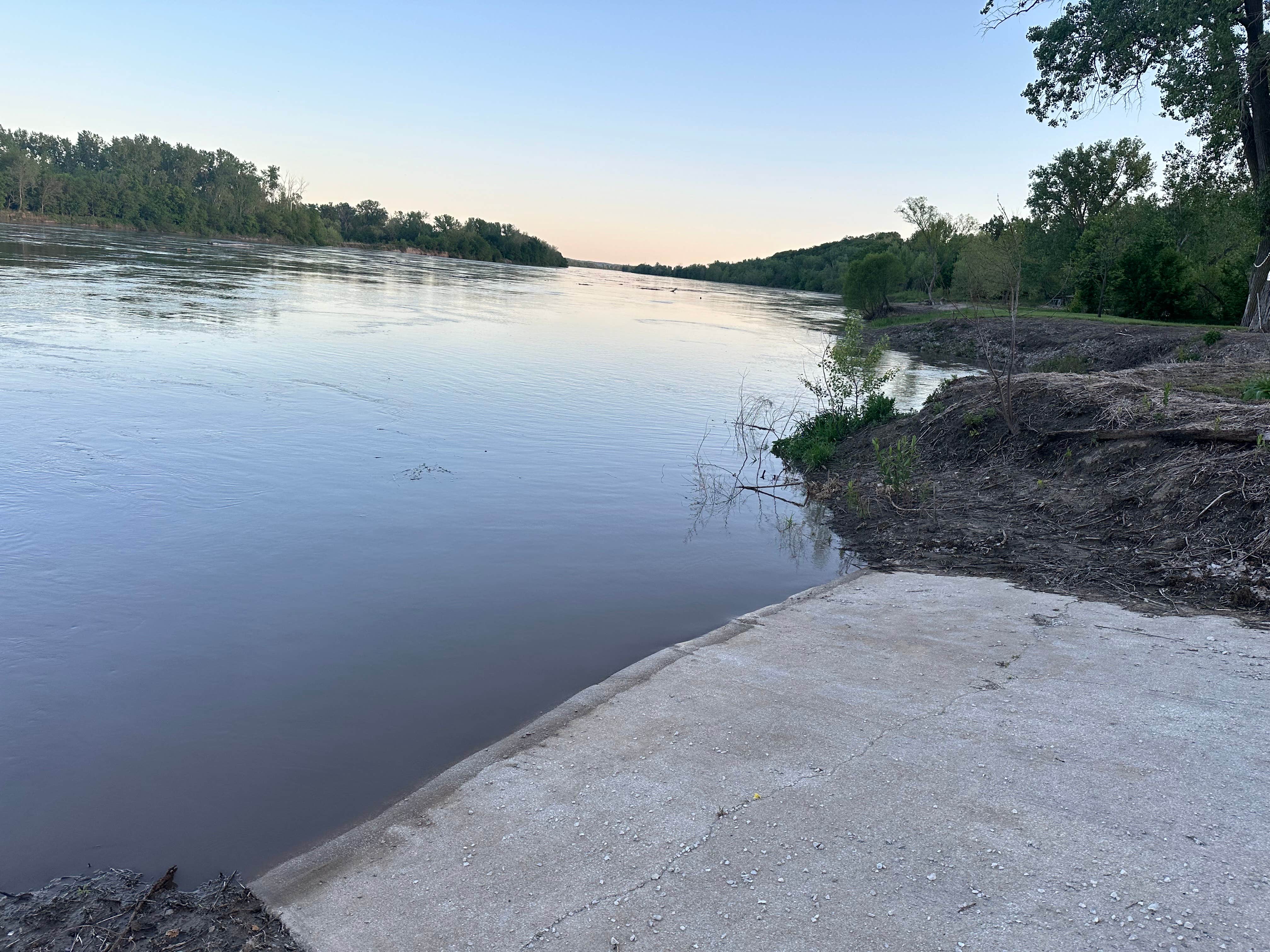 Camper submitted image from Wathena Riverfront Campground - 1