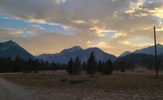 Andrew T.'s photo of a dispersed camping area at Petit Lake Dispersed Camping near Fairfield, ID