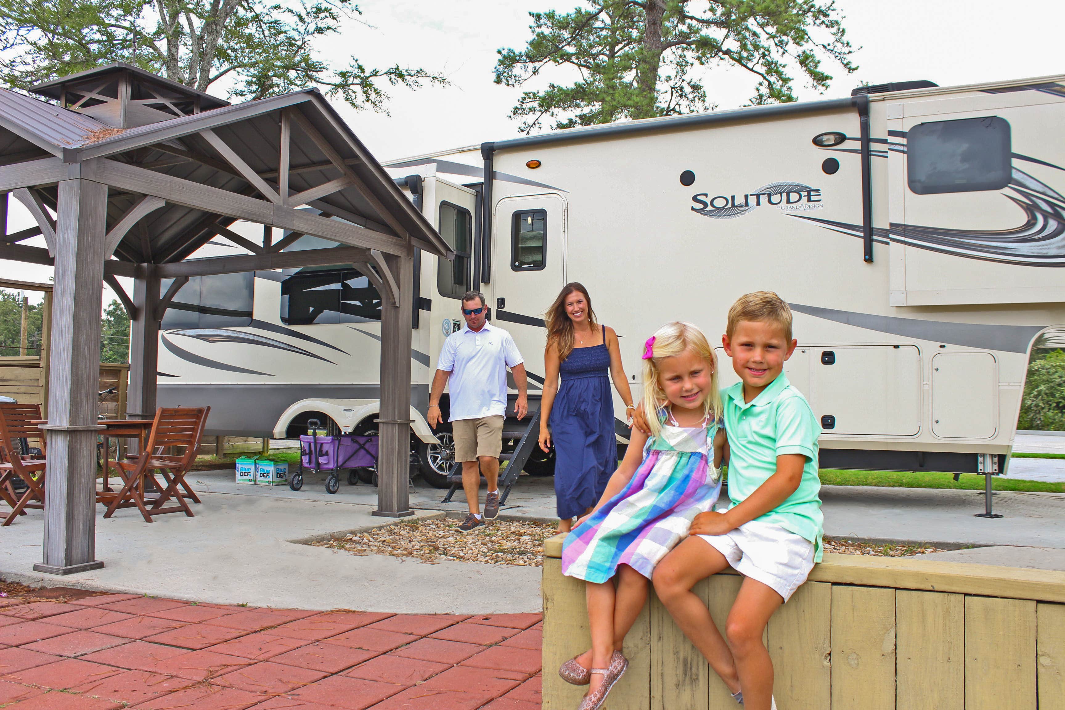 Brittany B.'s photo of rv camping at Royal Palms RV Resort near Hufsmith, TX