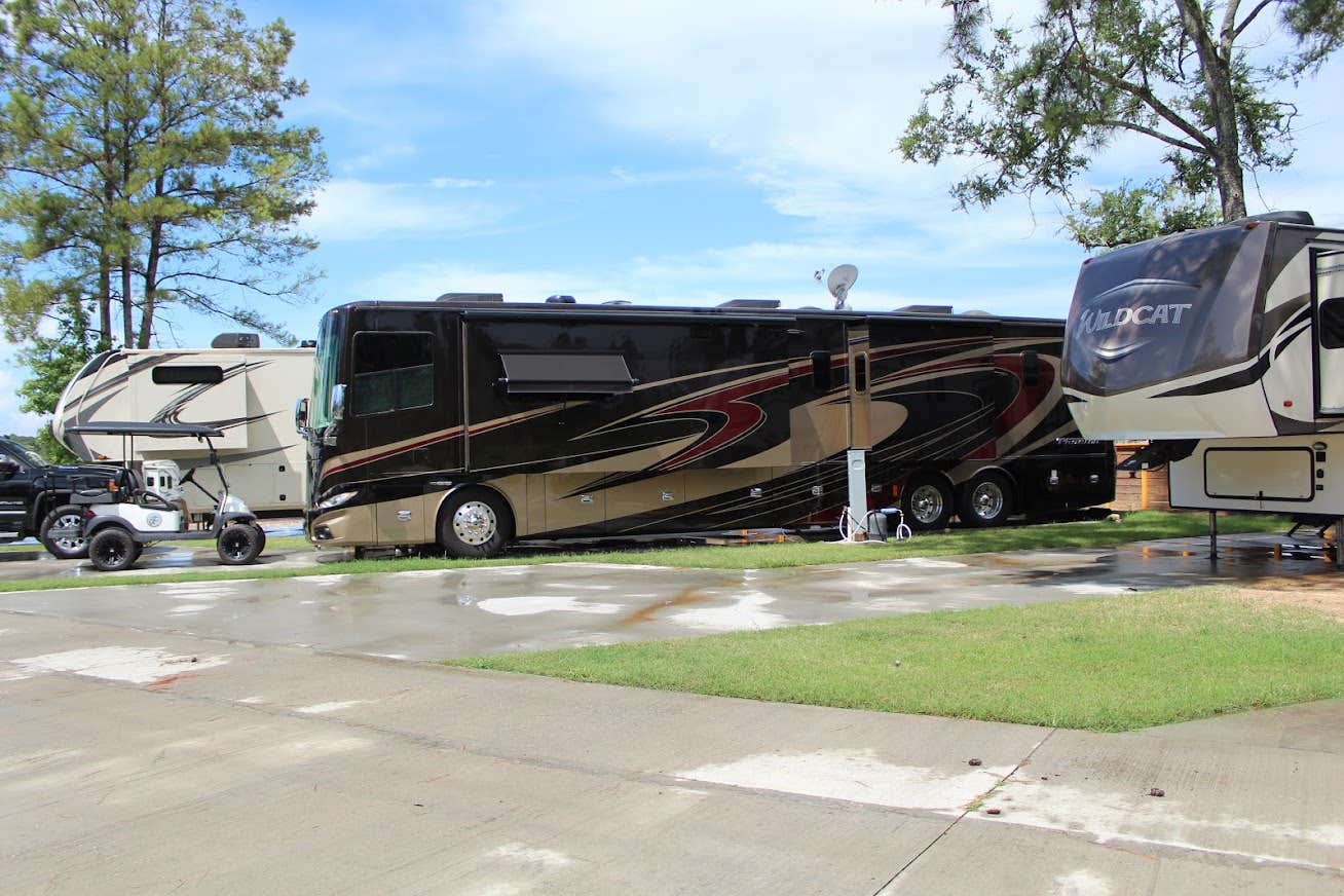 Brittany B.'s photo of rv camping at Royal Palms RV Resort near Conroe, TX